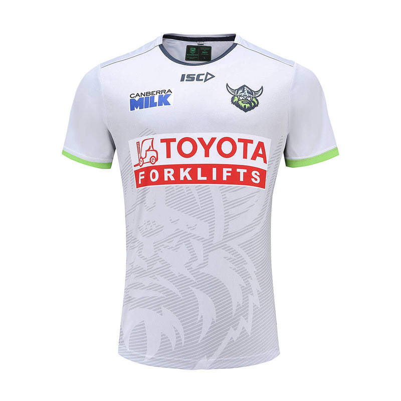 ISC Canberra Raiders 2023 Adults Run Out Tee - Grey/Navy