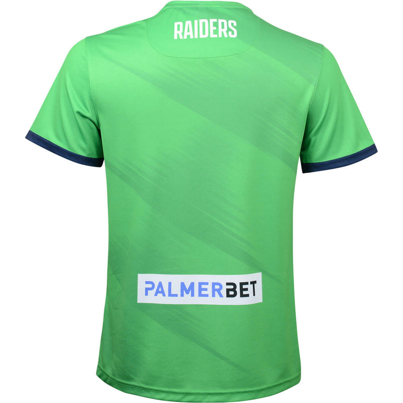 ISC Canberra Raiders 2024 Adults Training Tee Green/Navy