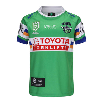 ISC Canberra Raiders 2025 Home Jersey-Green/Royal