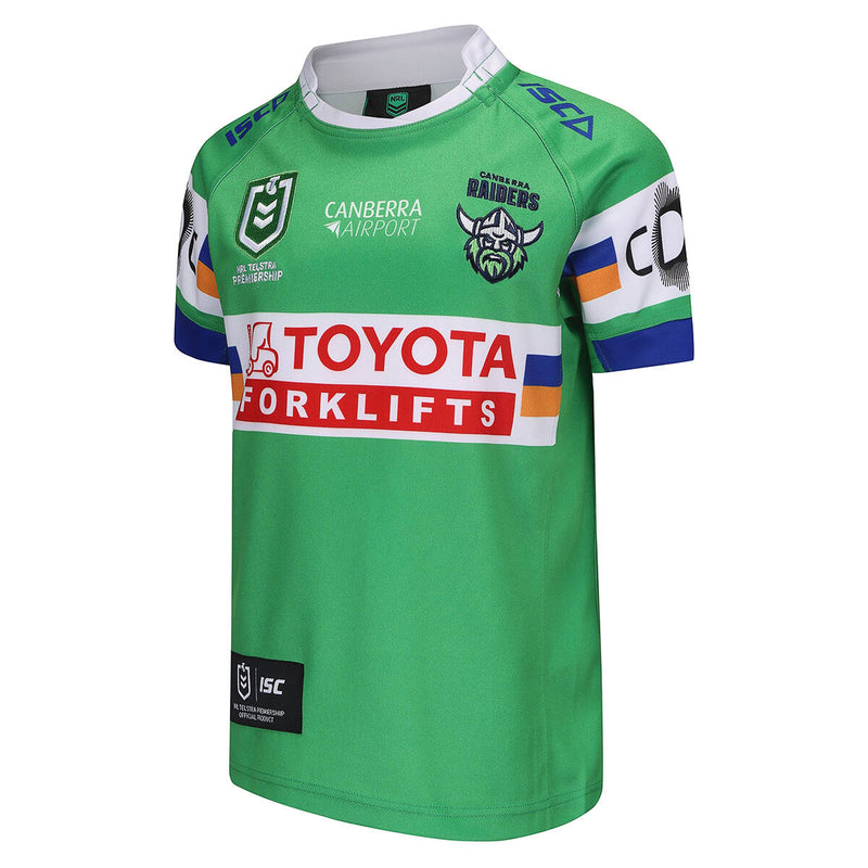 ISC Canberra Raiders 2025 Home Jersey-Green/Royal