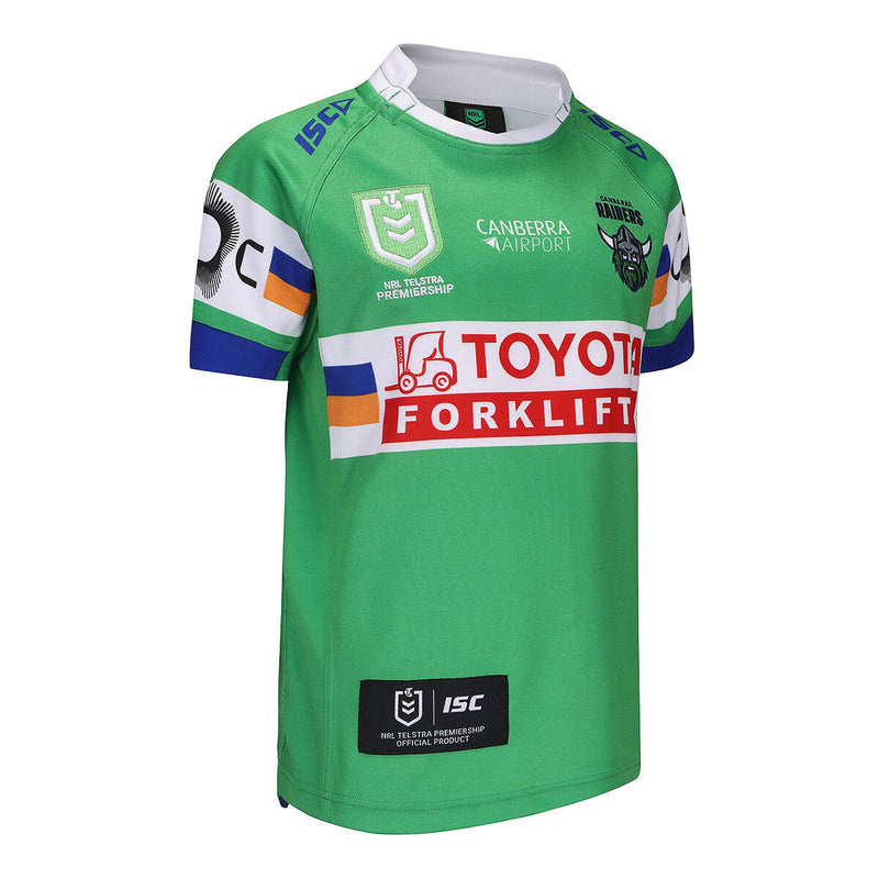 ISC Canberra Raiders 2025 Home Jersey-Green/Royal