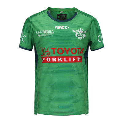 ISC Canberra Raiders 2025 Training Tee-Green