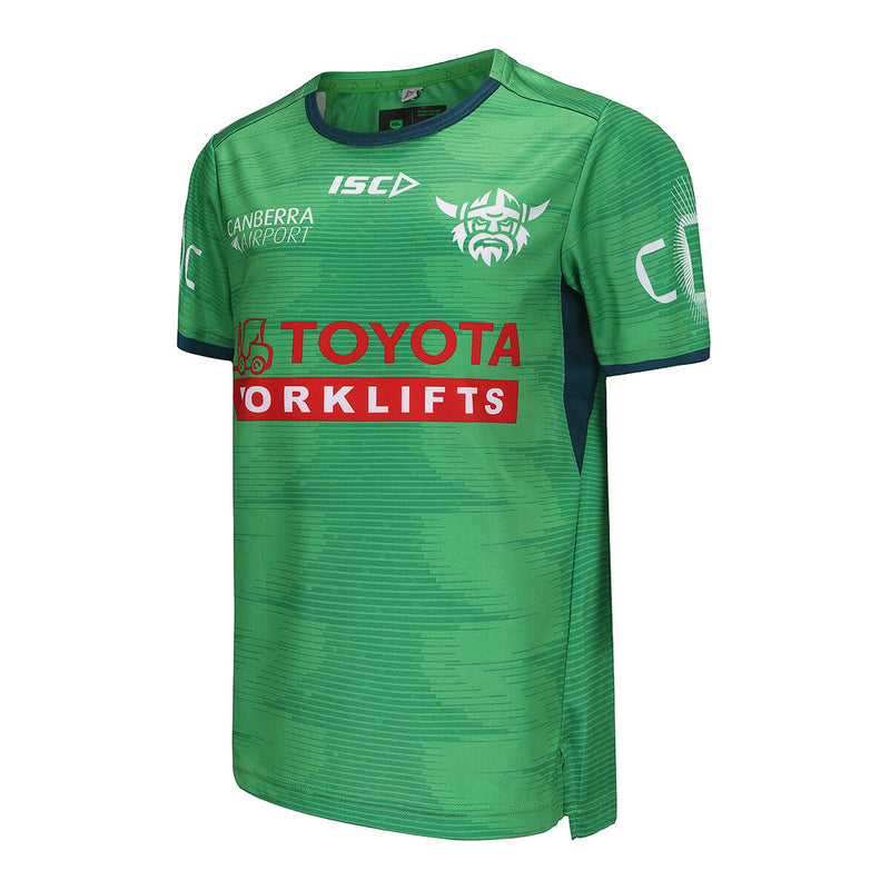 ISC Canberra Raiders 2025 Training Tee-Green