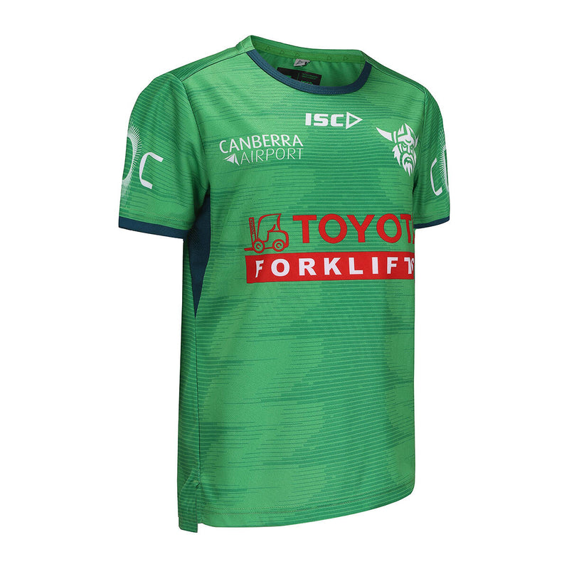 ISC Canberra Raiders 2025 Training Tee-Green