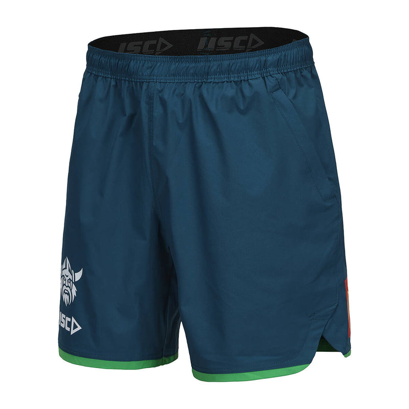 ISC Canberra Raiders 2025 Training Shorts-Jungle/Green