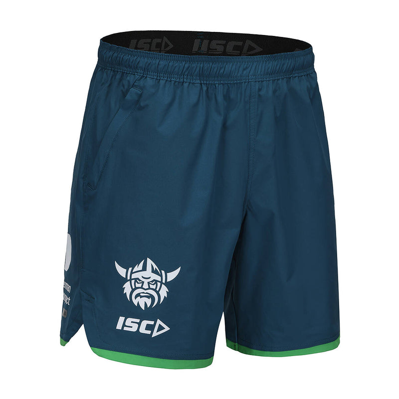 ISC Canberra Raiders 2025 Training Shorts-Jungle/Green