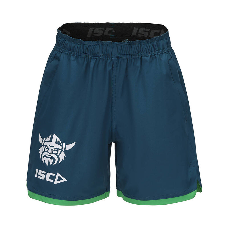 ISC Canberra Raiders 2025 Training Shorts-Jungle/Green