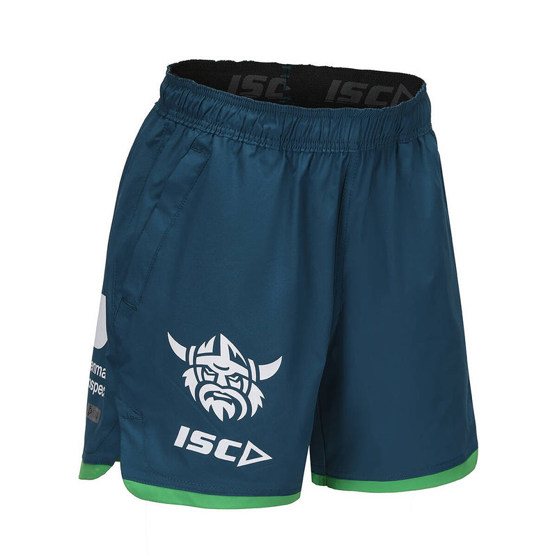 ISC Canberra Raiders 2025 Training Shorts-Jungle/Green