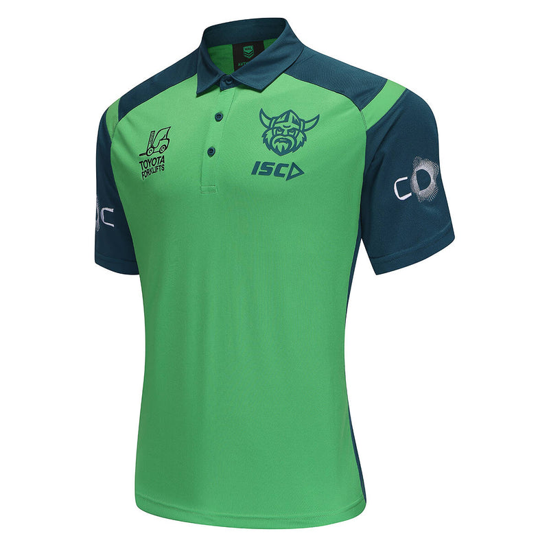 ISC Canberra Raiders 2025 Polo-Green/Jungle