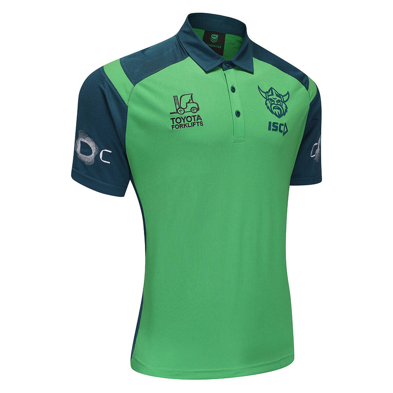 ISC Canberra Raiders 2025 Polo-Green/Jungle