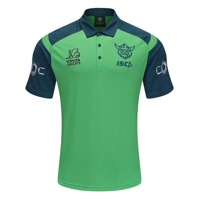 ISC Canberra Raiders 2025 Polo-Green/Jungle