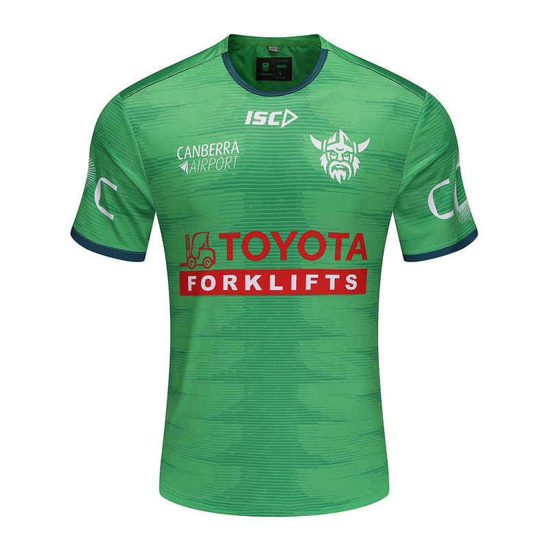 ISC Canberra Raiders 2025 Training Tee-Green