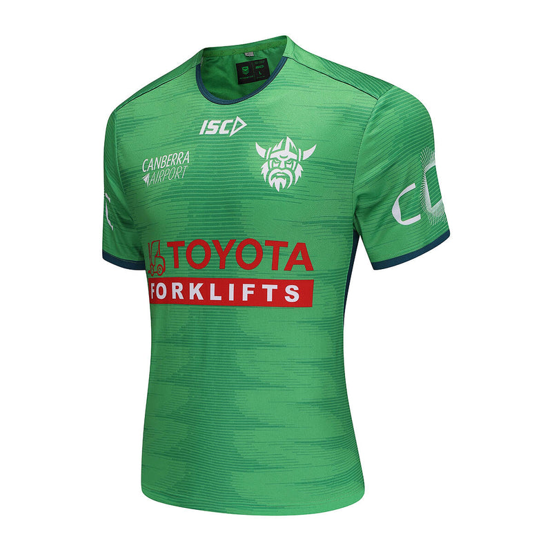 ISC Canberra Raiders 2025 Training Tee-Green