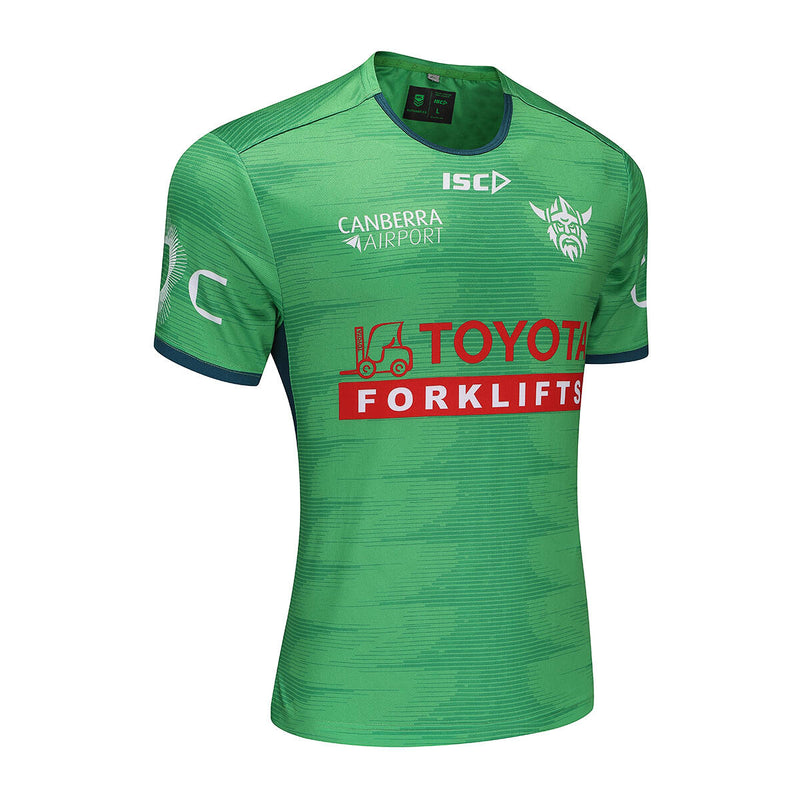 ISC Canberra Raiders 2025 Training Tee-Green