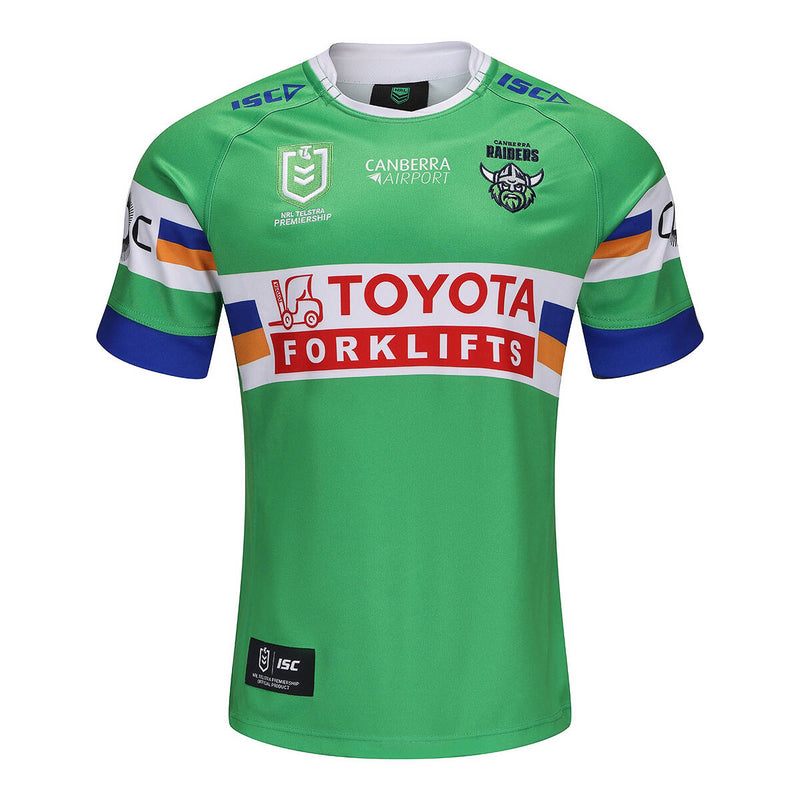 ISC Canberra Raiders 2025 Home Jersey-Green/Royal