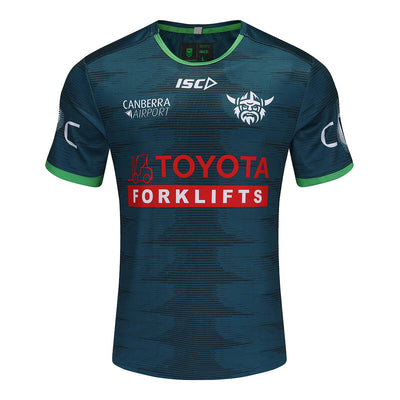 ISC Canberra Raiders 2025 Training Tee-Jungle