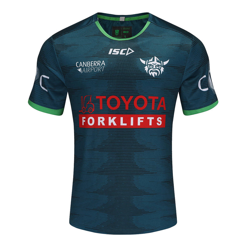 ISC Canberra Raiders 2025 Training Tee-Jungle