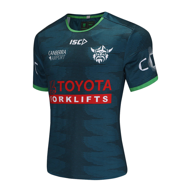 ISC Canberra Raiders 2025 Training Tee-Jungle