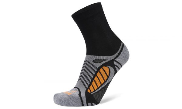 Balega Ultralight Crew Socks Black/Grey