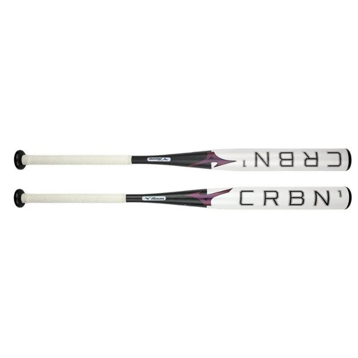 Mizuno F24 Crbn1 -10 Fastpitch Softball Bat-White/Black