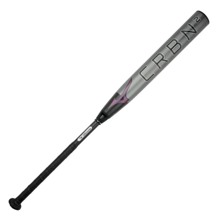 Mizuno F24 Crbn2 -10 Fastpitch Softball Bat-Charcoal/Black