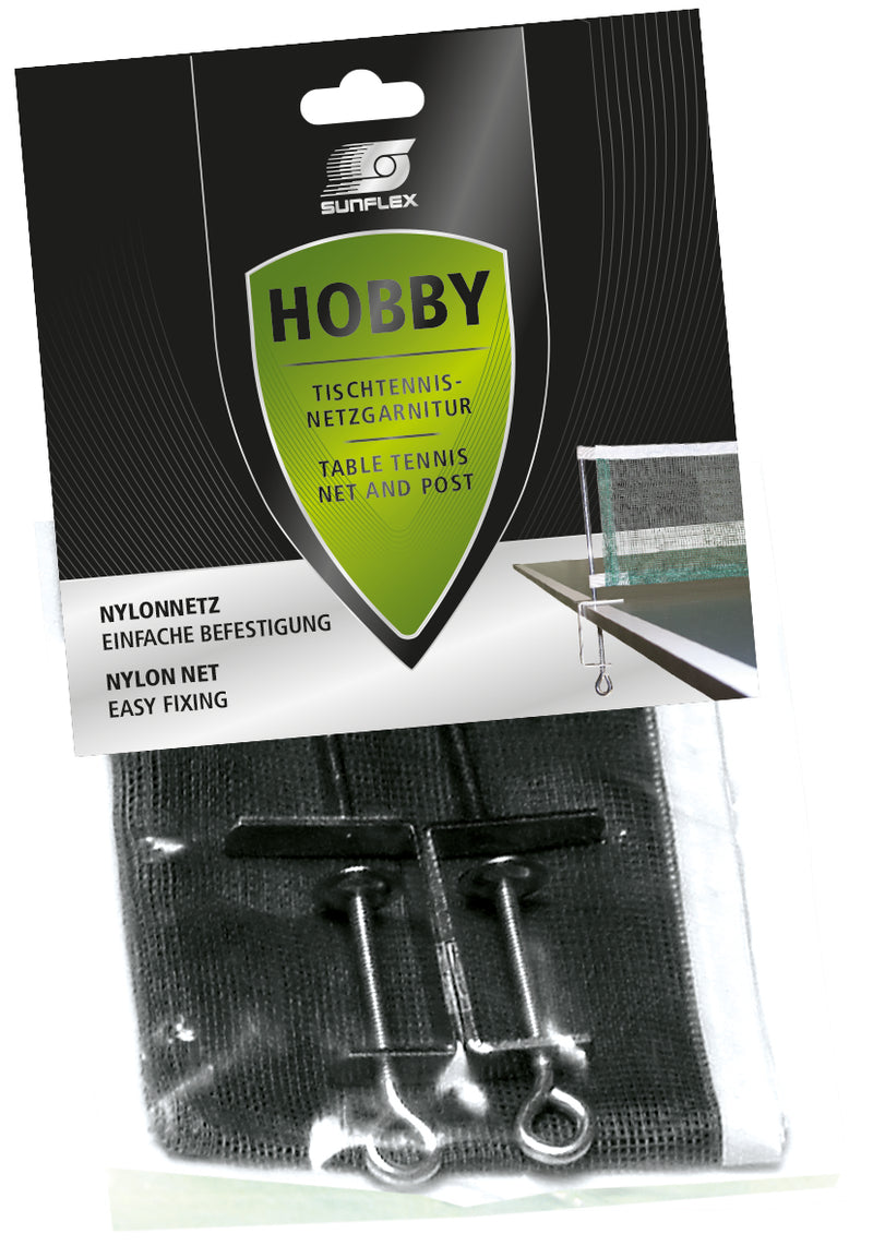 Sunflex Table Tennis Net and Post Set - Hobby