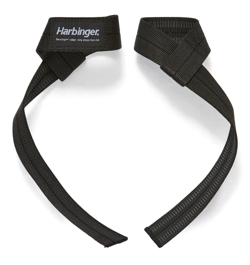 Harbinger 21 Inch Big Grip Lifting Strap - Black