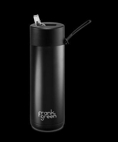 Frank Green 20oz (595ml) Stainless Ceramic Reusable Straw Bottle