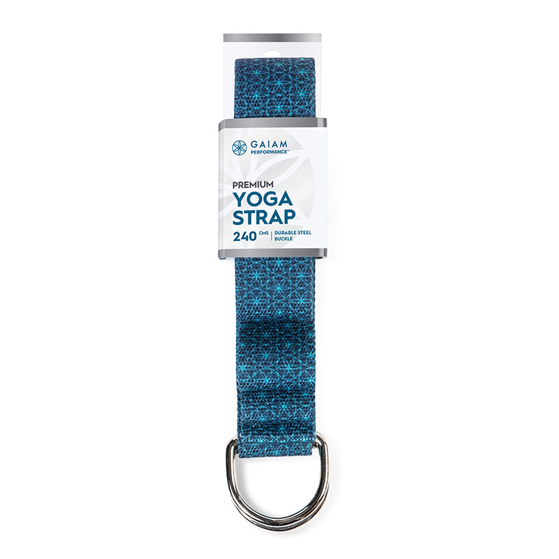 Gaiam Performance Printed Yoga Strap