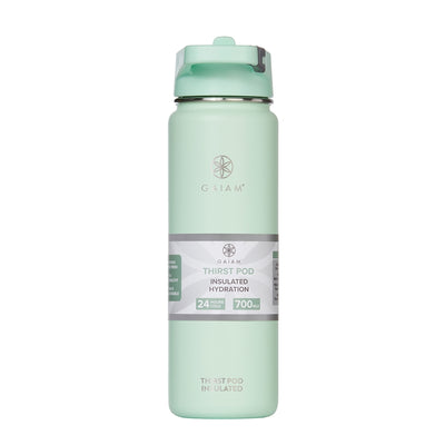 Gaiam Thirst Pod 700ml Insulated Waterbottle Green