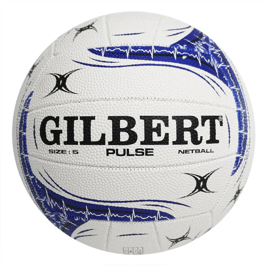 Gilbert Pulse Netball White 5