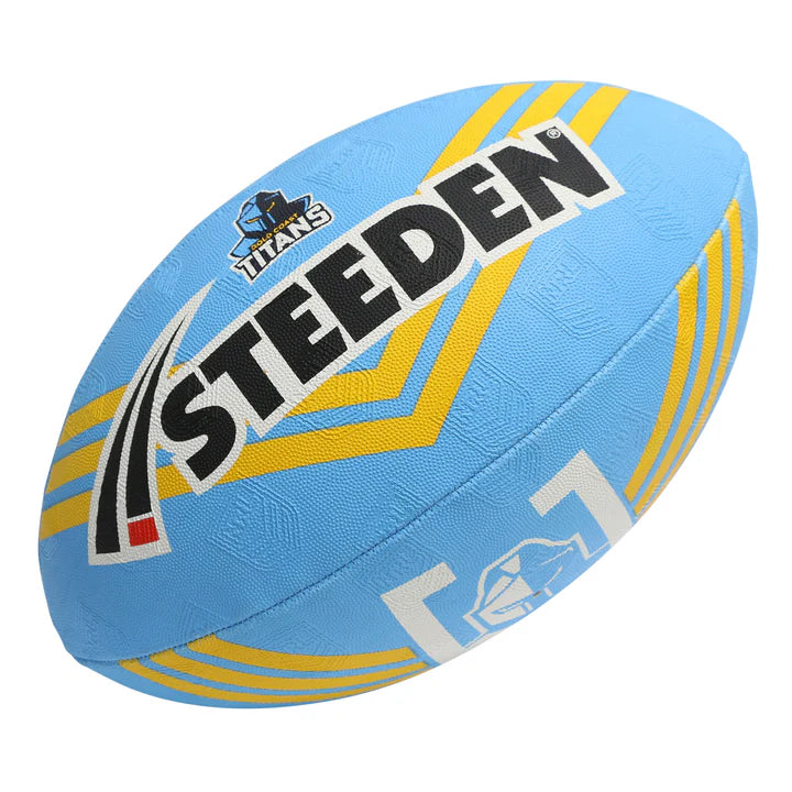 Steeden Gold Coast Titans Size 5 Supporter Ball