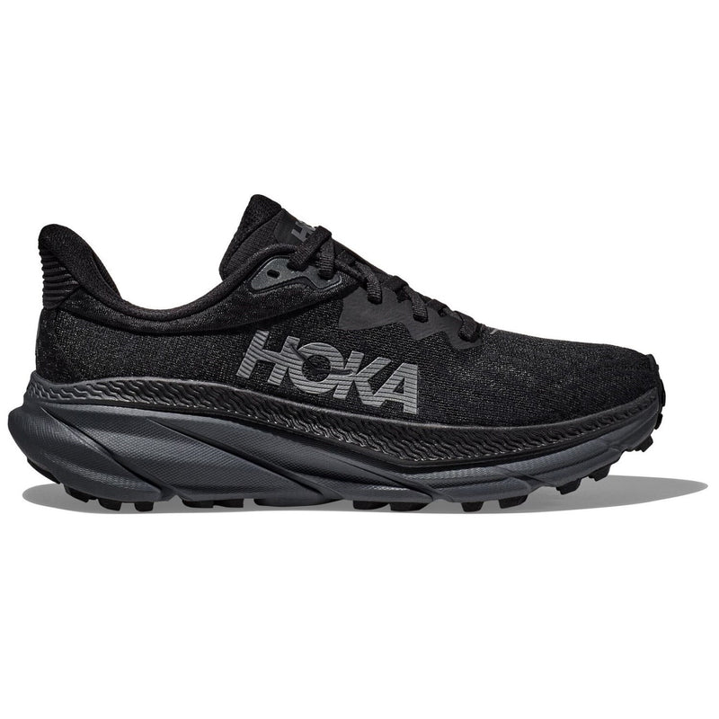 Hoka Womens Challenger ATR 7 (B) Running Shoe - Black/Black