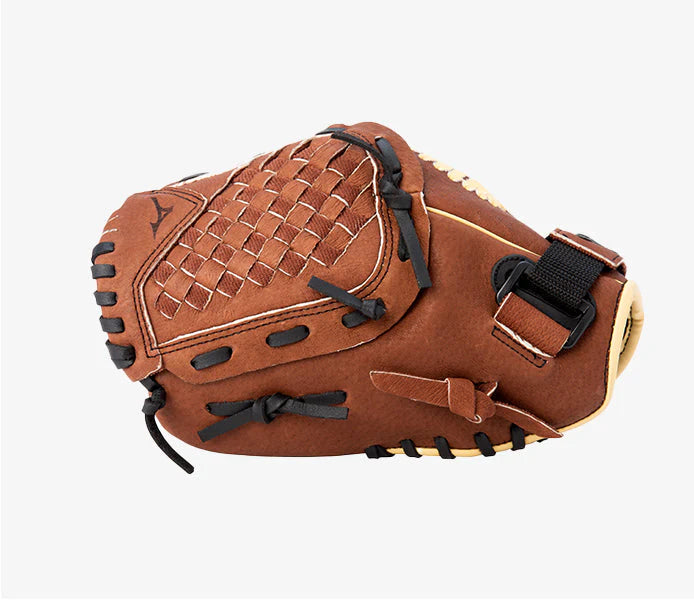 Mizuno Prospect GPP1100Y1 11in Left Hand Throw Baseball Glove - Peanut/Black