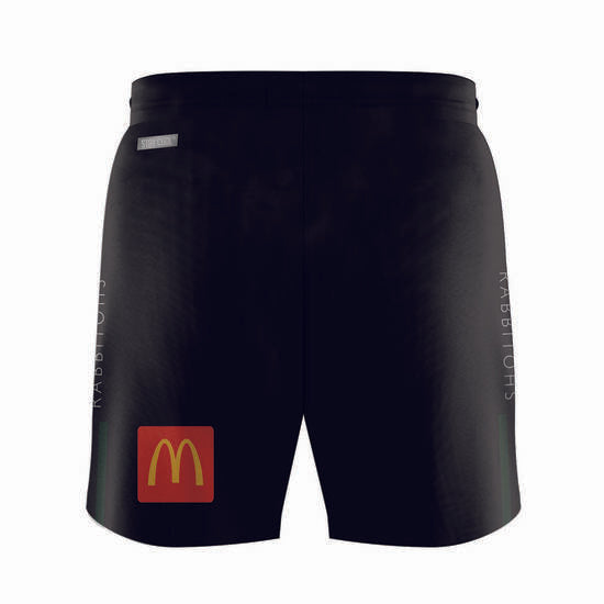 Classic 2024 Rabbitohs Youth Training Shorts Black