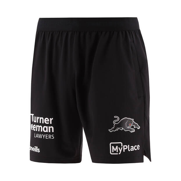 Oneills Adults Panthers Training Shorts 2024 Black