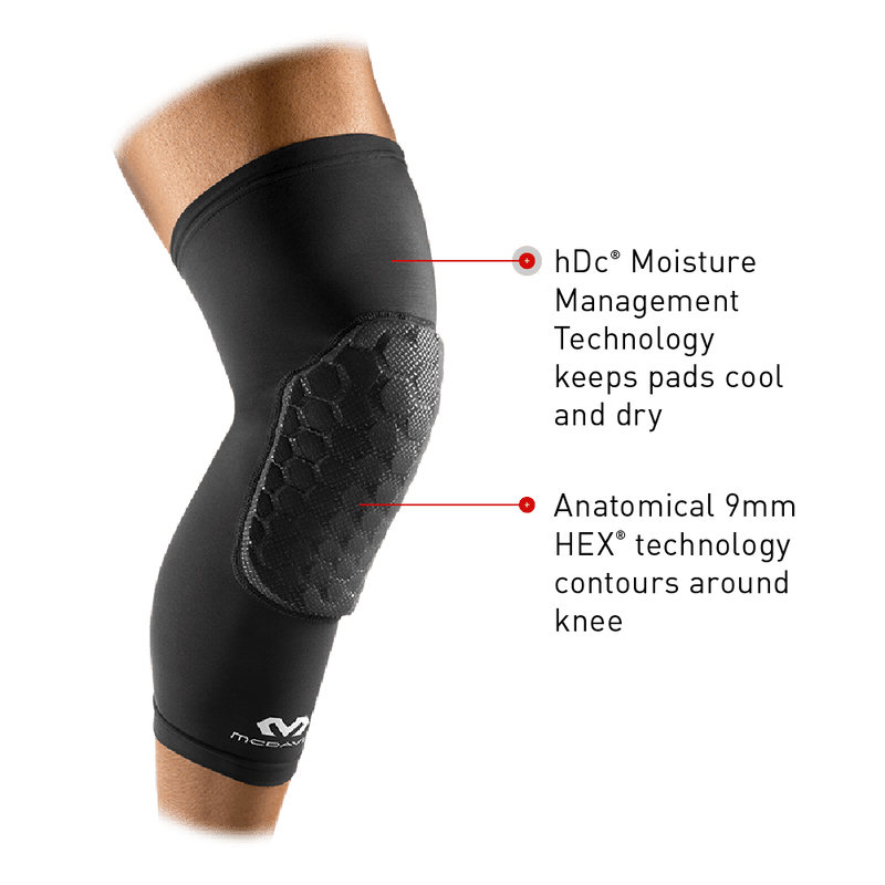 McDavid HEX TUF Extended Leg Sleeves Black M