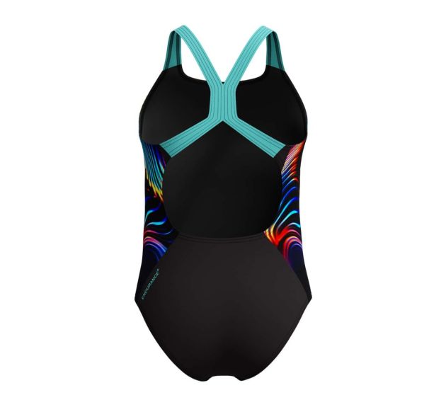 Speedo Girls Digi Plcmnt Powerback-Arctic Glass