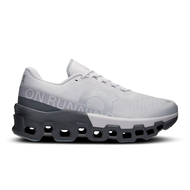 On Cloudmonster 2 Mens Running Shoe-White