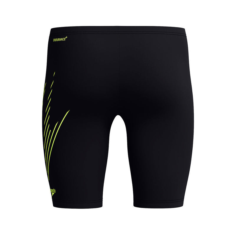 Speedo Mens Hyperboom Plcmnt Jammer-Black/Yellow