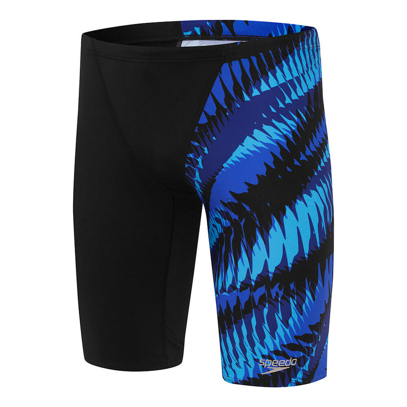 Speedo Mens Razer Vcut Jammer-Black/Arctic/Cobalt