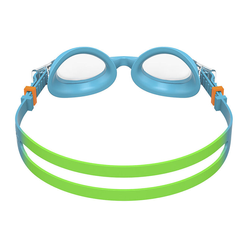 Speedo Infant Skoogle Azure Blue/Fluro Green/Fluro Orange/Clear OSFA