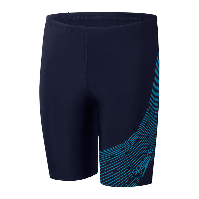 Speedo Bys Medley Logo Jammer-True Navy /Bolt