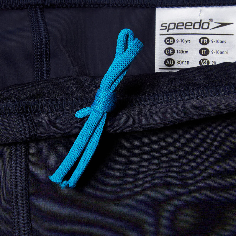 Speedo Bys Medley Logo Jammer-True Navy /Bolt