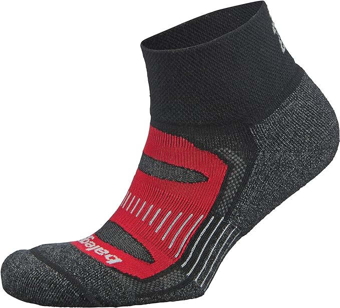Balega Small Blister Resist Quarter Socks Black/Red