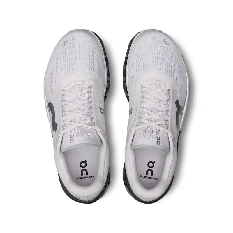 On Cloudmonster 2 Mens Running Shoe-White