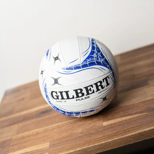 Gilbert Pulse Netball White 5