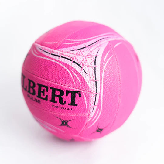 Gilbert Pulse Netball Pink 5