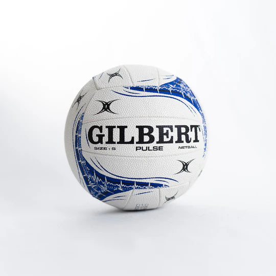 Gilbert Pulse Netball White 5