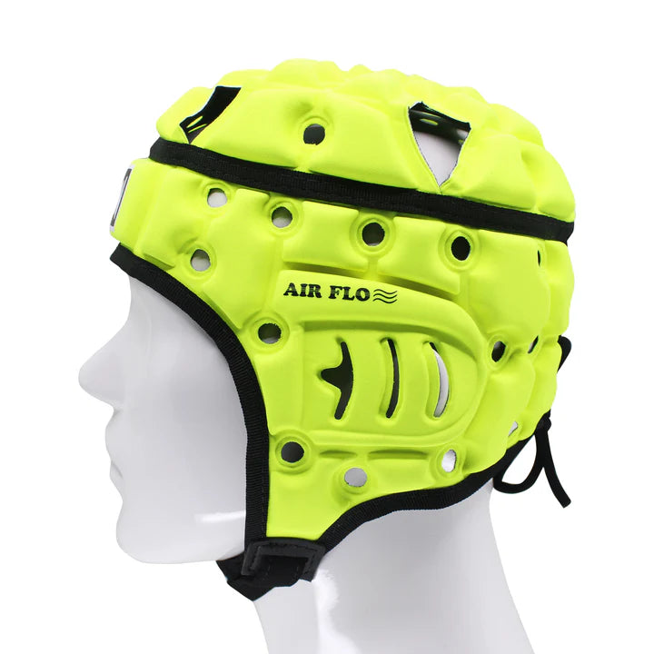 Madison Air Flo Headguard-Yellow-Youth